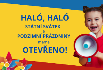 Podzimní prázdniny 28.-30.10.2024